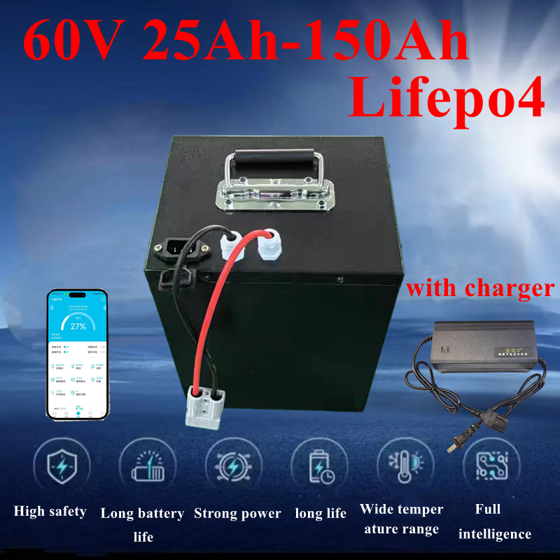 72V 30Ah Lifepo4 Battery Pack - 100Ah 60V 60Ah 80Ah 30Ah 60V