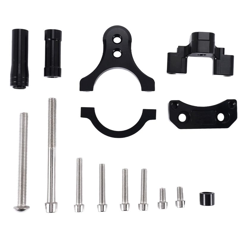 WF-Cnc Motorcycle Damper Steer - Steering Damper Stabilizer Kit Cnc ulasan dan harga