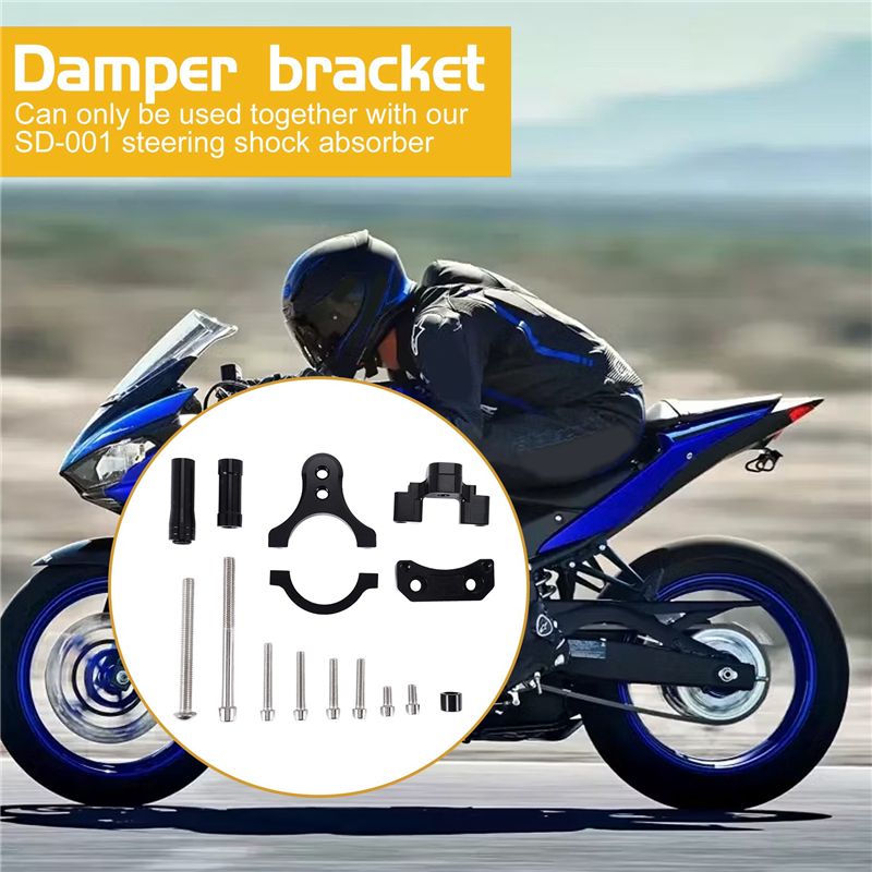 DHBH Cnc Motorcycle Damper Ste - Steering Damper Stabilizer Kit Cnc ulasan dan harga